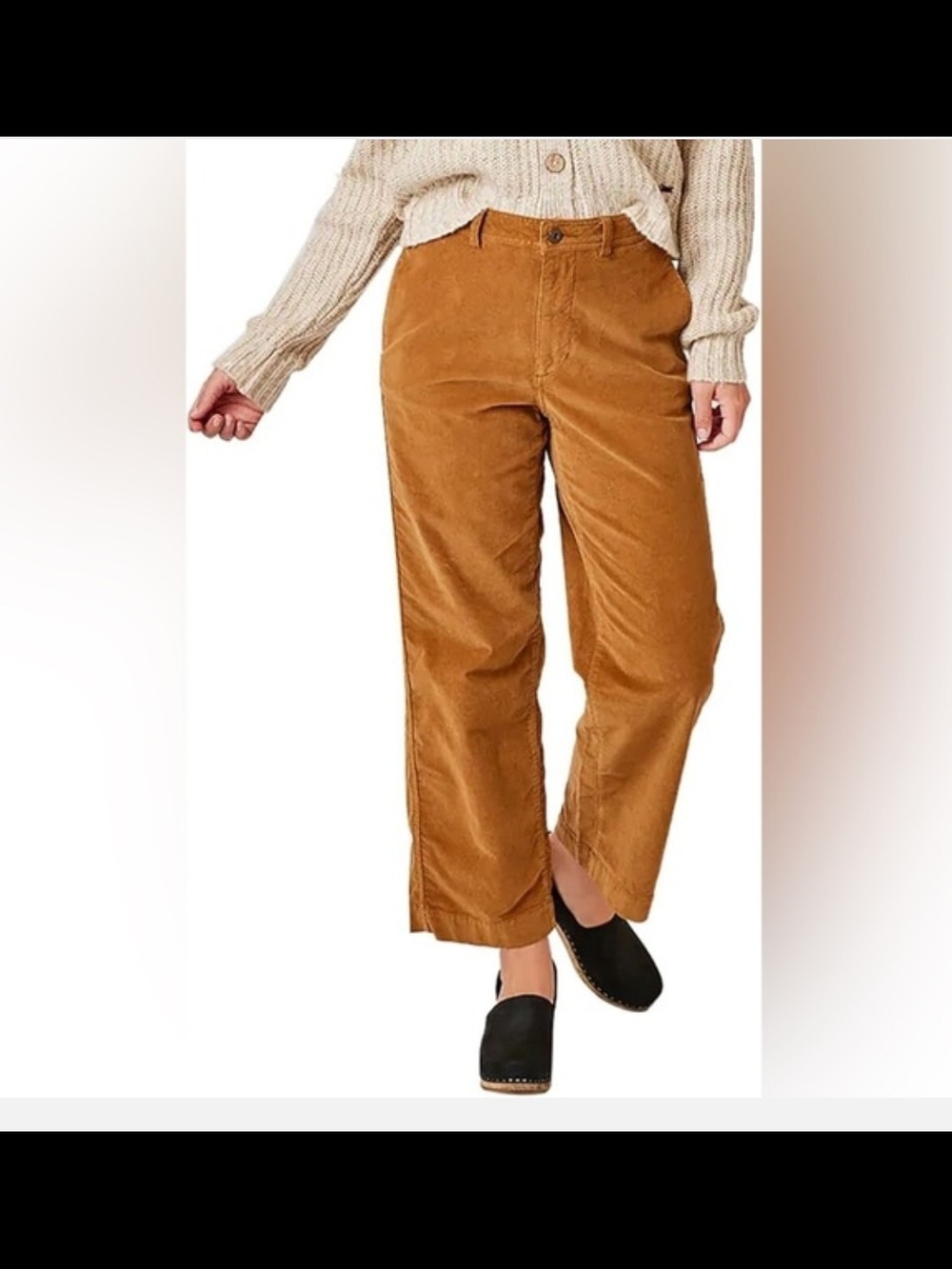 Carve Designs Camel Corduroy Rex Wide-Leg Pants